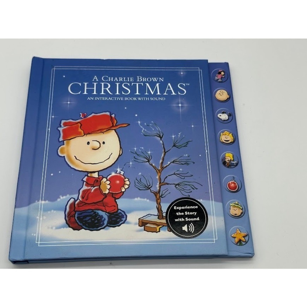 Hallmark A Charlie Brown Christmas Interactive Sound Book Peanuts Charles Schulz